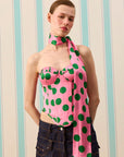 CANDY DOT İPEK FULAR