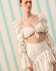 PORCELAIN TIE TOP
