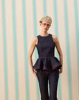 DARK MARGOT SILK TOUCH DENİM BLUZ