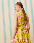 SUNDAE MAXI ELBİSE — Desenli