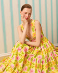 SUNDAE MAXI ELBİSE — Desenli