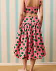 CANDY DOT MİDİ BALON ETEK — Desenli