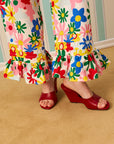 COLOR POP NERVÜRLÜ PANTOLON — Desenli