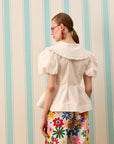 MODERN MUSE PEPLUM GÖMLEK