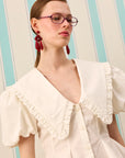 MODERN MUSE PEPLUM GÖMLEK