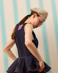 DARK MARGOT SILK TOUCH DENİM BLUZ