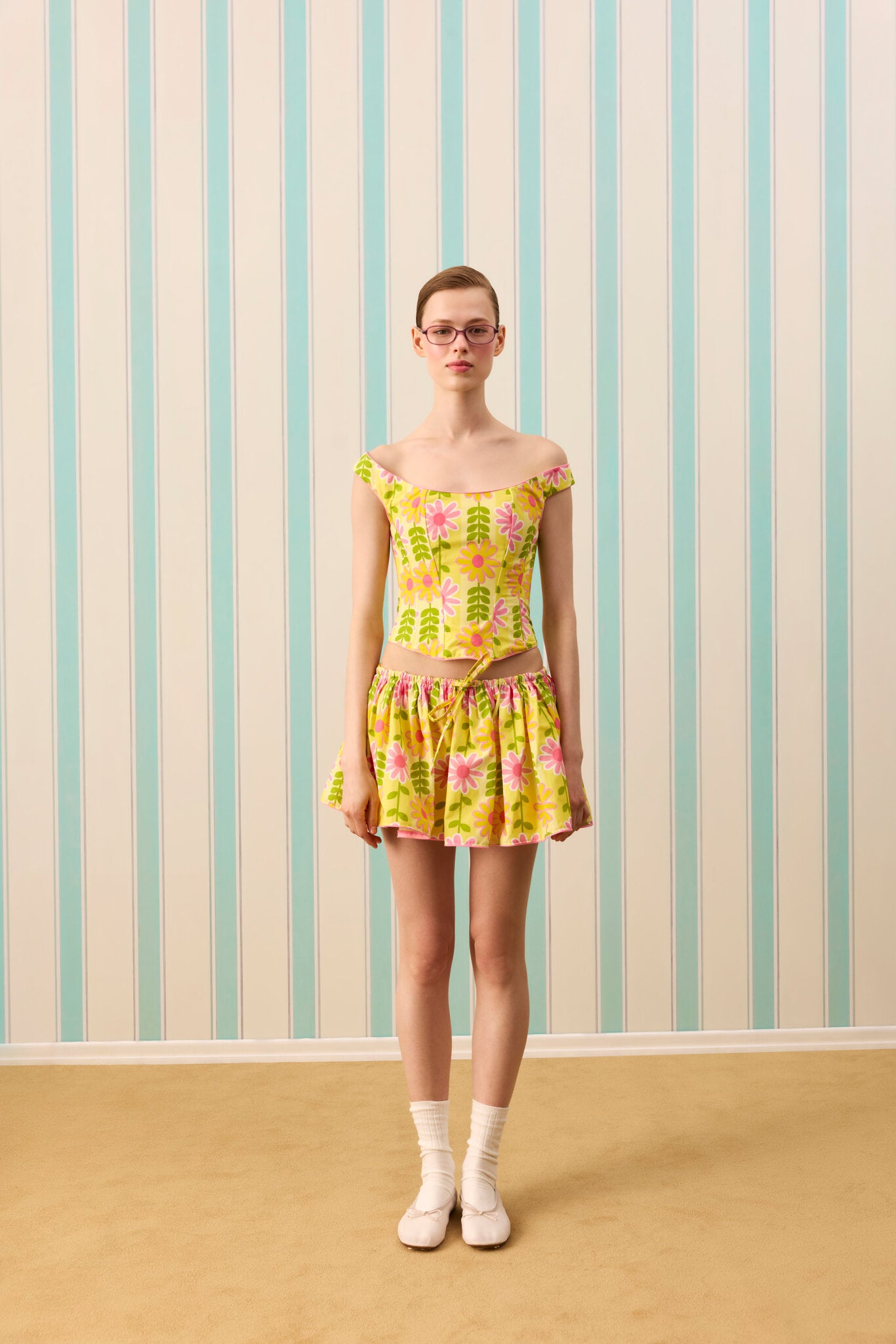 SUNDAE MINI ETEK — Desenli