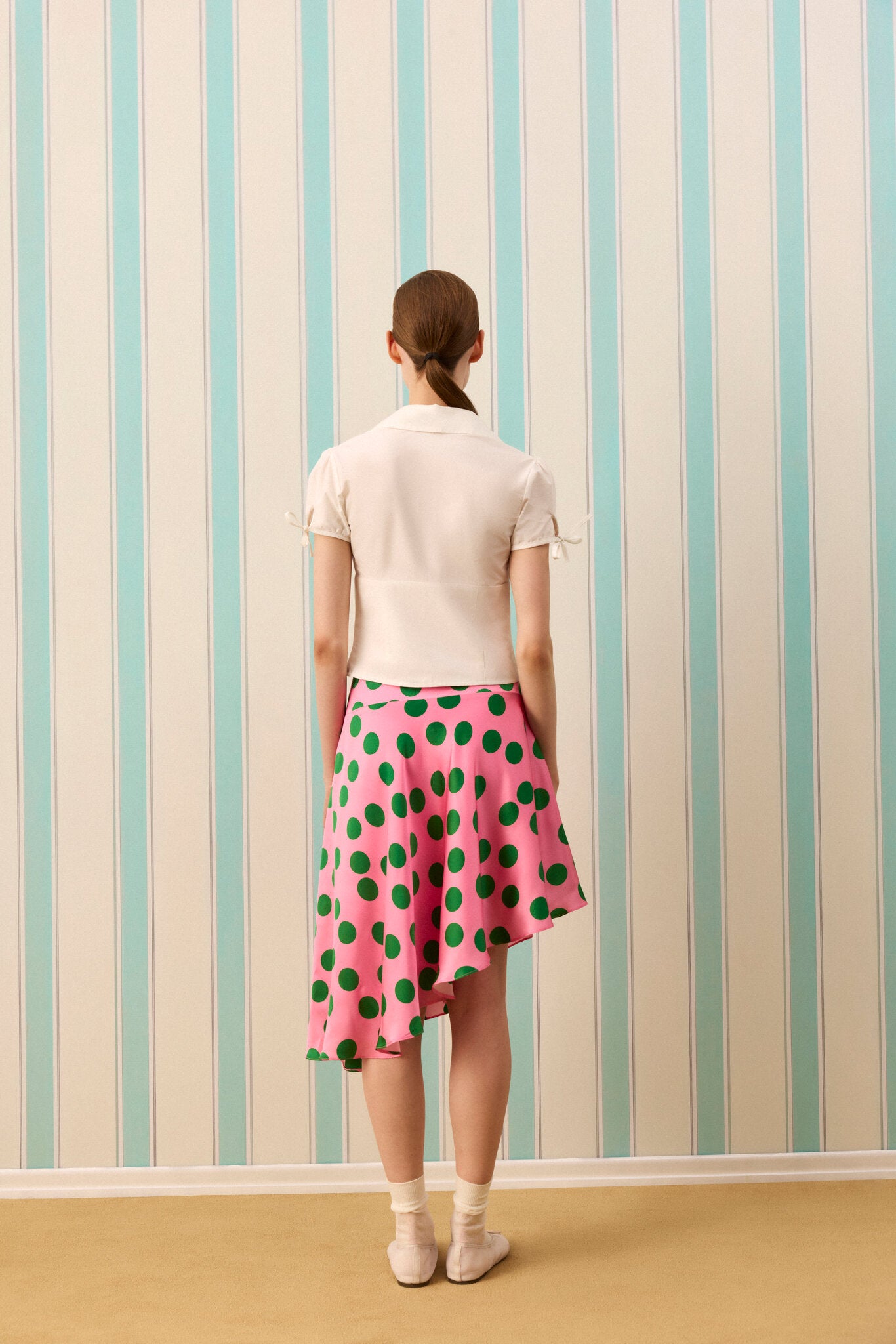 CANDY DOT İPEK ETEK — Desenli