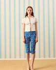 DAISY BRODE DETAYLI KAPRİ — Desenli
