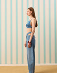 STELLA SILK TOUCH KORSE JEAN — Denim