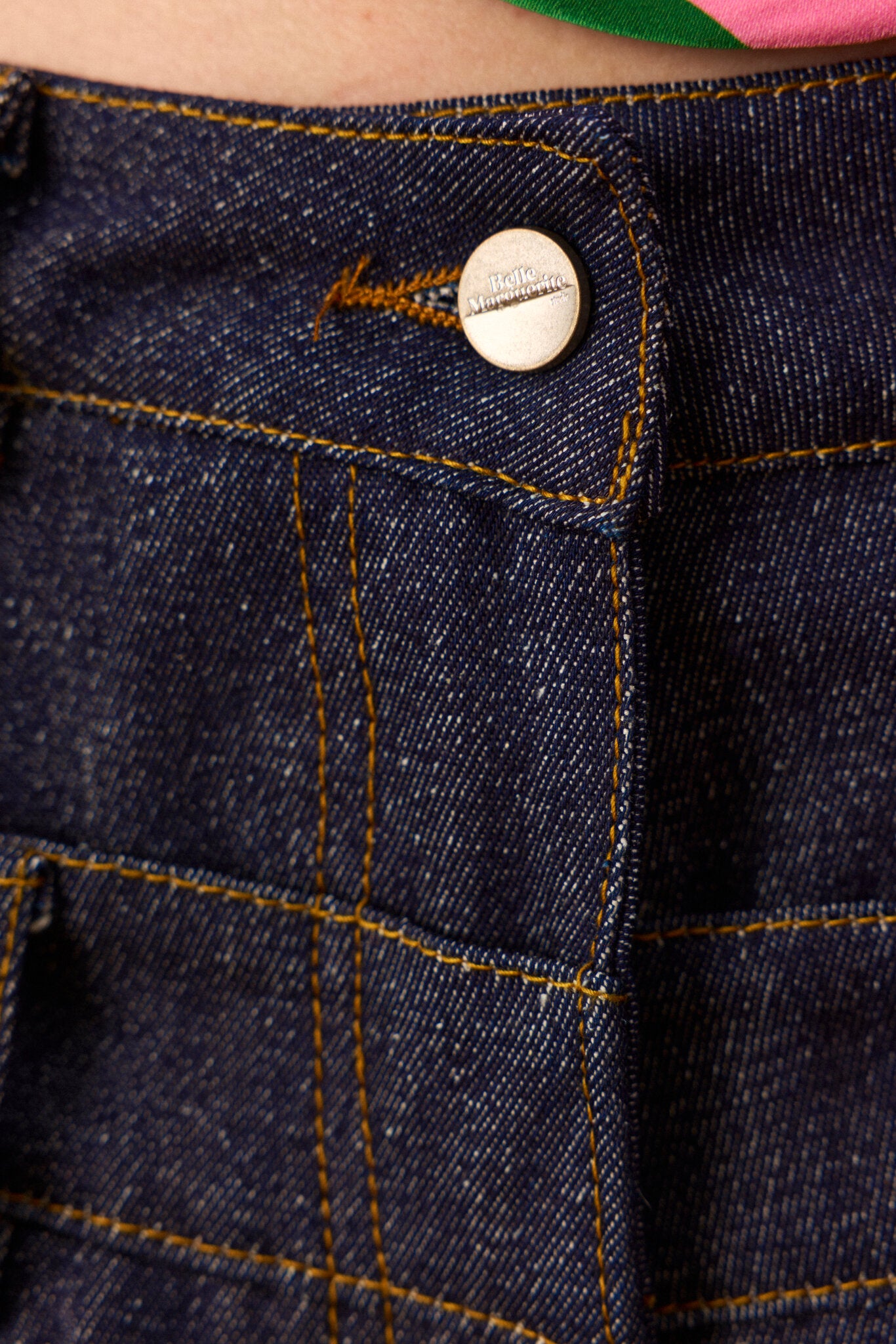 DARK SCULPT SILK TOUCH DENİM ŞORTOLON — Raw Denim