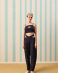 DARK FLEUR SOFT TOUCH DENİM BLUZ — Denim