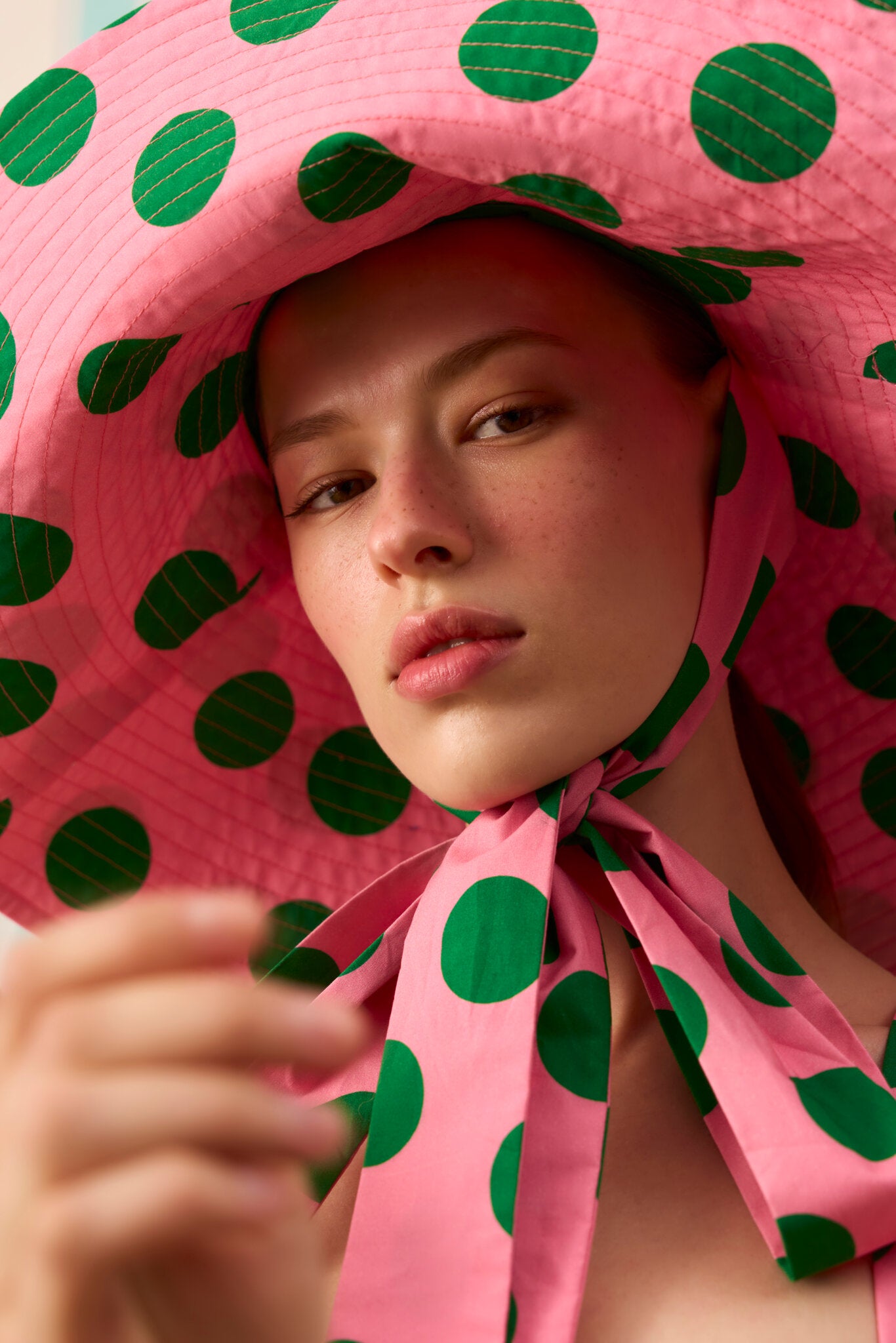 CANDY DOT ŞAPKA — Desenli