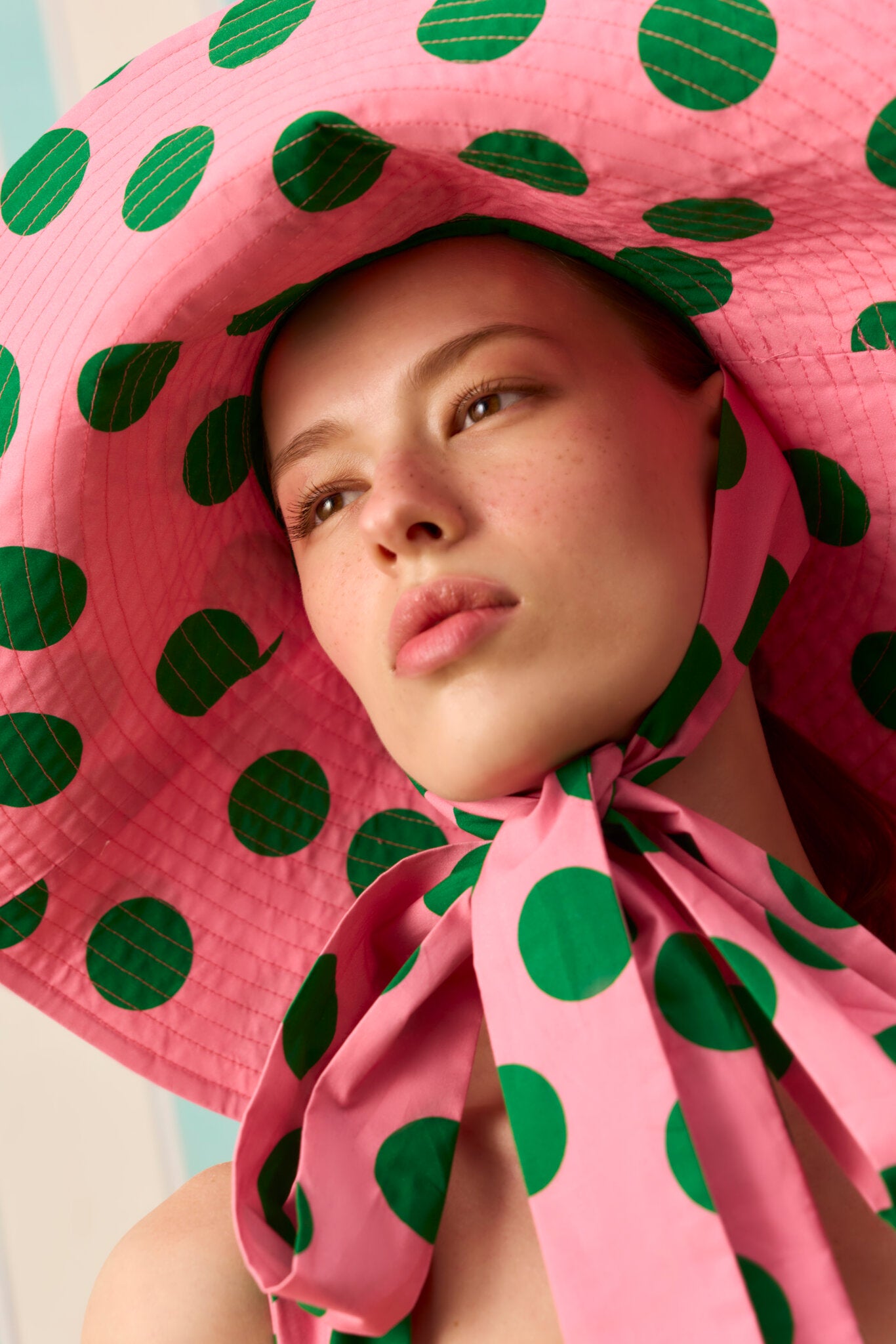 CANDY DOT ŞAPKA — Desenli