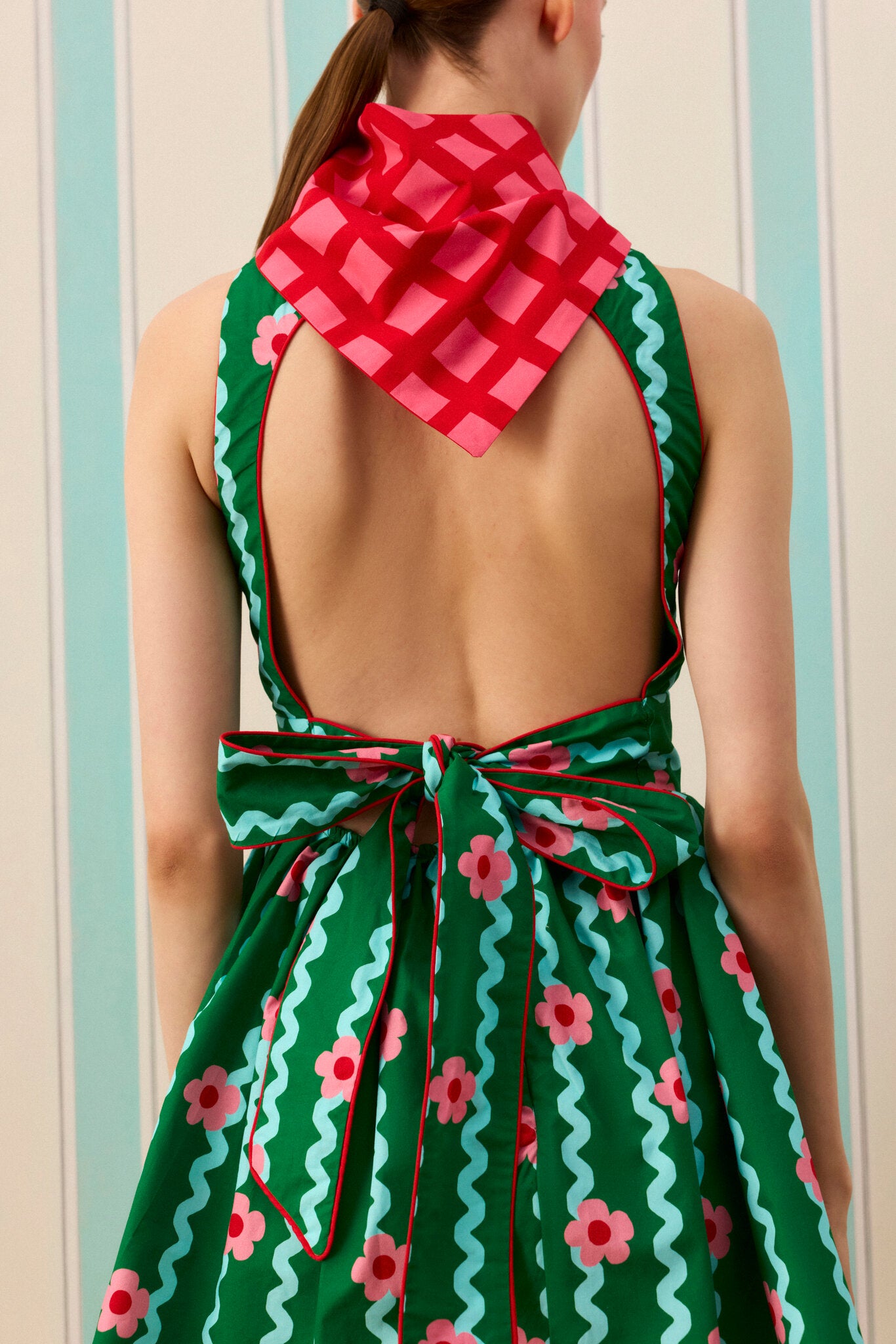CHERRY PICNIC FULAR — Desenli