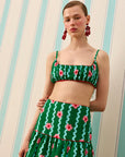 POSITANO DRAPELİ TOP — Desenli