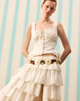 SUNDAY LACE  BUSTİYER — Beyaz